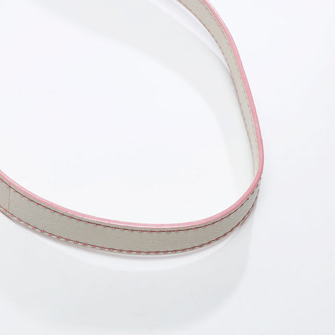 CELINE macadam canvas Shoulder Bag pink WS20817