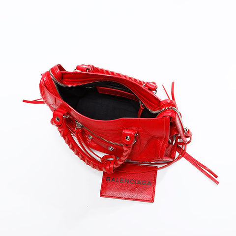 BALENCIAGA Mini City Nano Handbag Red WS20823