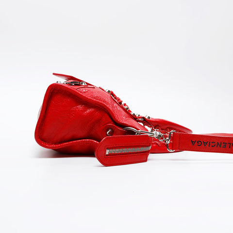 BALENCIAGA Mini City Nano Handbag Red WS20823