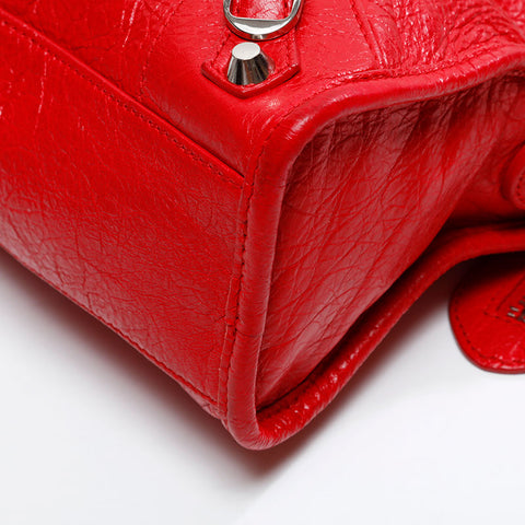 BALENCIAGA Mini City Nano Handbag Red WS20823