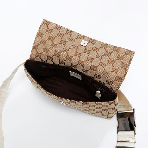 GUCCI GG canvas Waist bag beige WS20825
