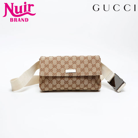 GUCCI GG canvas Waist bag beige WS20825