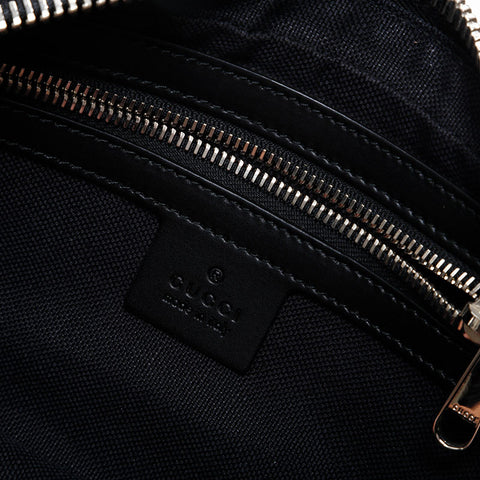 GUCCI GG Supreme PVC Waist bag black WS20826