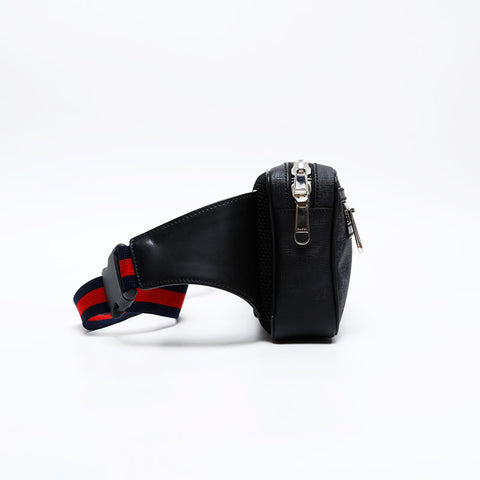 GUCCI GG Supreme PVC Waist bag black WS20826