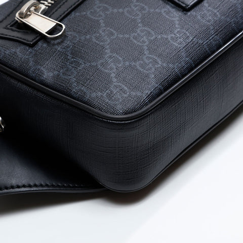 GUCCI GG Supreme PVC Waist bag black WS20826