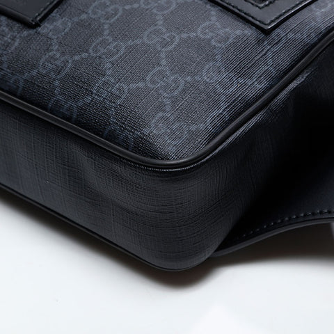 GUCCI GG Supreme PVC Waist bag black WS20826