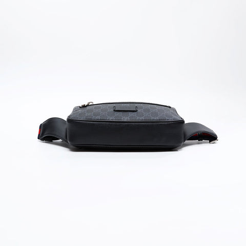 GUCCI GG Supreme PVC Waist bag black WS20826