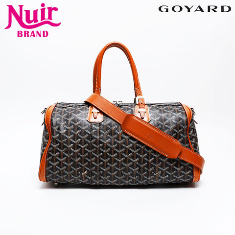 GOYARD Croisour 40 Handbag Brown WS20832