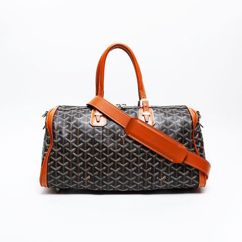 GOYARD Croisour 40 Handbag Brown WS20832