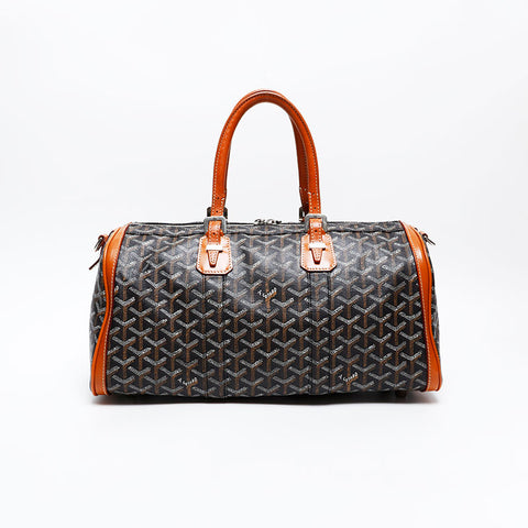 GOYARD Croisour 40 Handbag Brown WS20832