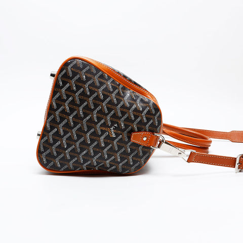 GOYARD Croisour 40 Handbag Brown WS20832