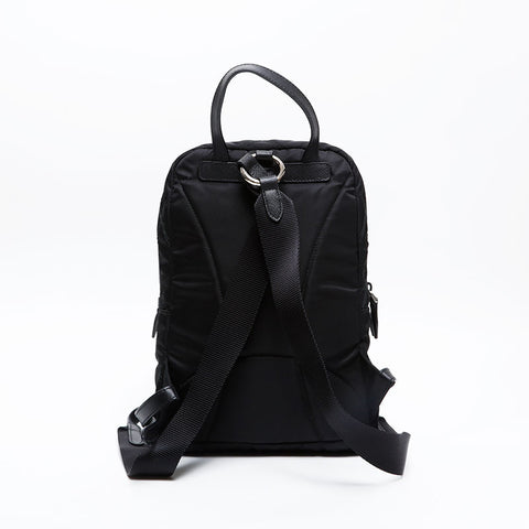 PRADA Nylon quilting Backpack Â· Daypack black WS20835