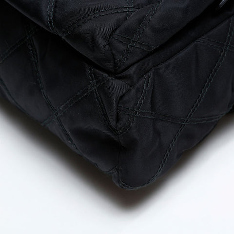 PRADA Nylon quilting Backpack Â· Daypack black WS20835
