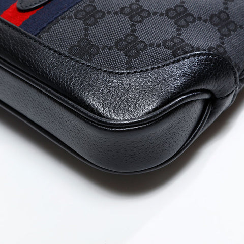 BALENCIAGA Gucci New Jackie Mini GG Canvas 2way Handbag black WS20837