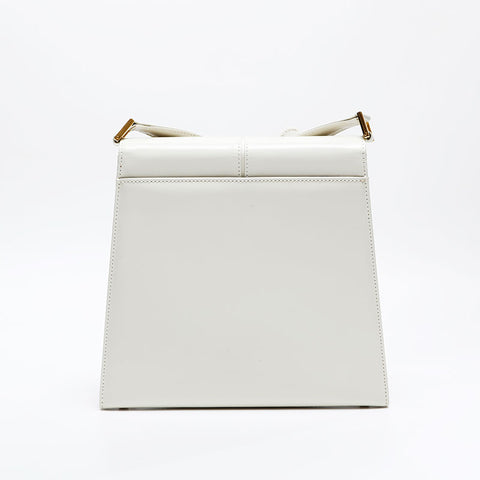 YVES SAINT LAURENT leather Shoulder Bag white WS20844