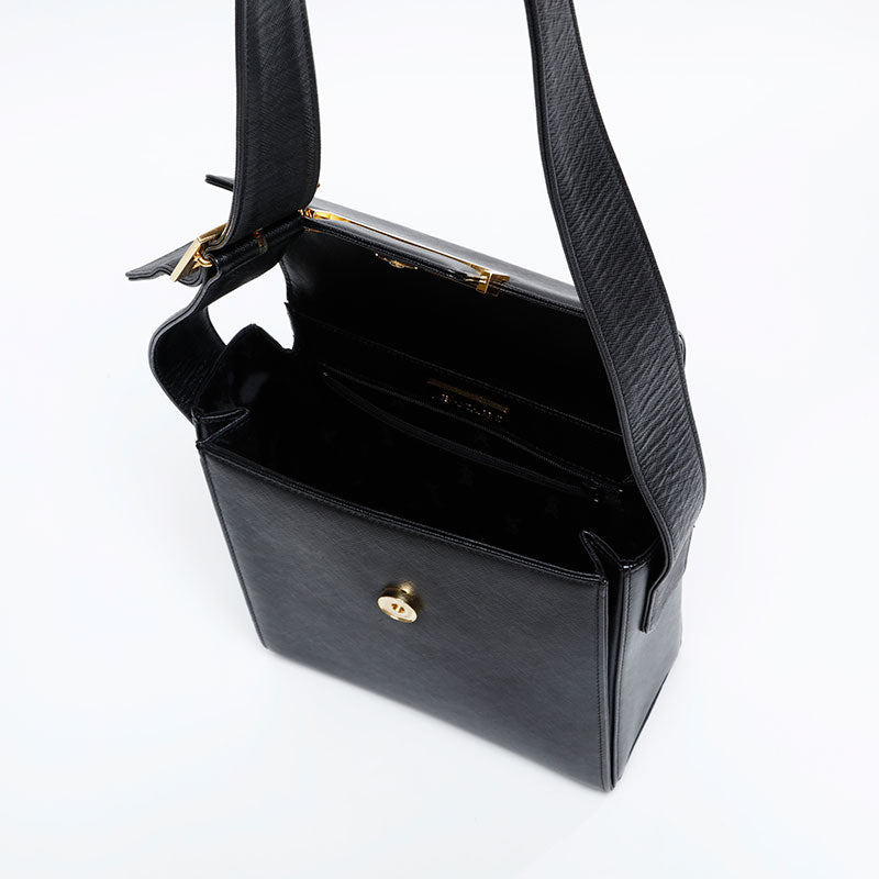 イヴ・サンローラン YVES SAINT LAURENT レザー ショルダーバッグ