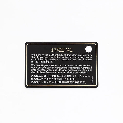 CHANEL No. 17 French Riviera Leather Chain 2012-2013 Shoulder Bag black WS20854