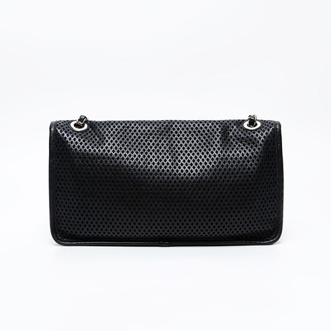 CHANEL No. 17 French Riviera Leather Chain 2012-2013 Shoulder Bag black WS20854