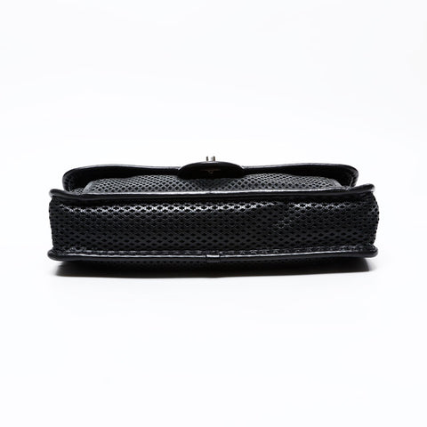 CHANEL No. 17 French Riviera Leather Chain 2012-2013 Shoulder Bag black WS20854