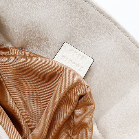 GUCCI Blondie Mini Leather 2way Shoulder Bag white WS20856