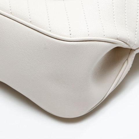 GUCCI Blondie Mini Leather 2way Shoulder Bag white WS20856