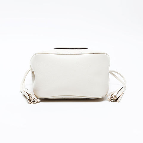 GUCCI Blondie Mini Leather 2way Shoulder Bag white WS20856