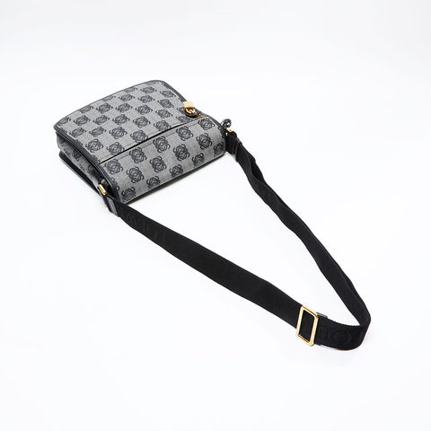LOEWE Anagram PVC Shoulder Bag black WS20857