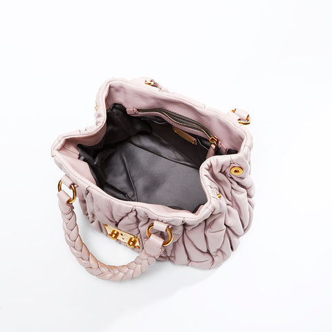 Miu Miu Materasse 2way Shoulder Bag pink WS20859