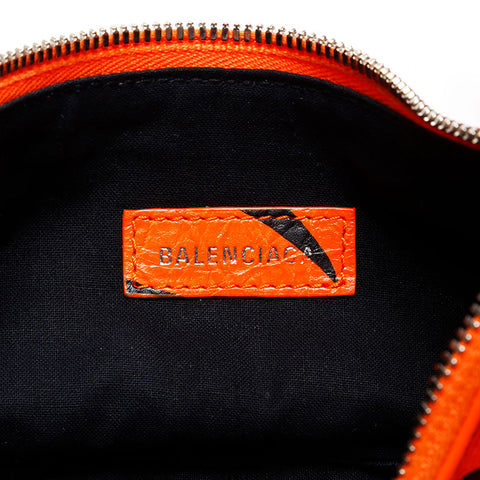 BALENCIAGA Le Cagoule XS Shoulder Bag Orange WS20863