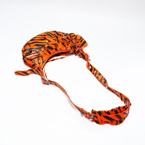 BALENCIAGA Le Cagoule XS Shoulder Bag Orange WS20863