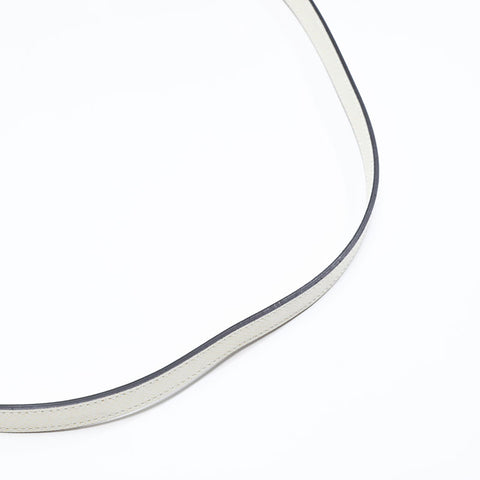 Salvatore Ferragamo Top handle leather 2way Gancini Shoulder Bag white WS20864