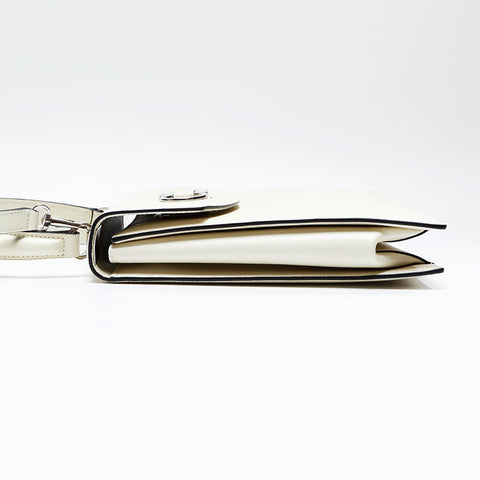 Salvatore Ferragamo Top handle leather 2way Gancini Shoulder Bag white WS20864