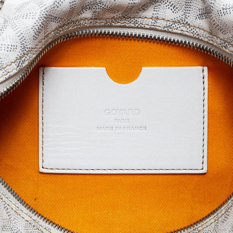GOYARD Chios PM Boston bag white WS20883