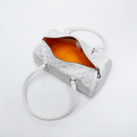 GOYARD Chios PM Boston bag white WS20883
