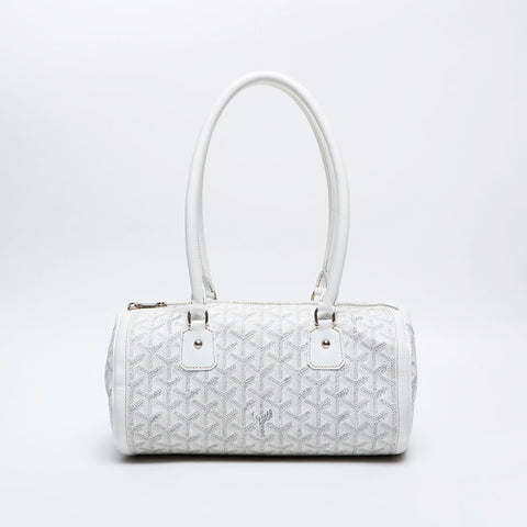 GOYARD Chios PM Boston bag white WS20883