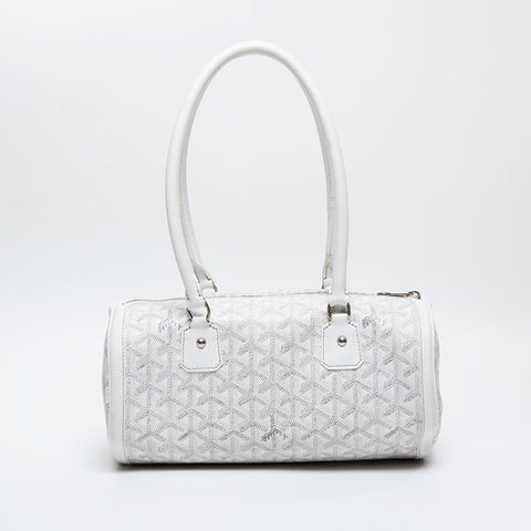 GOYARD Chios PM Boston bag white WS20883