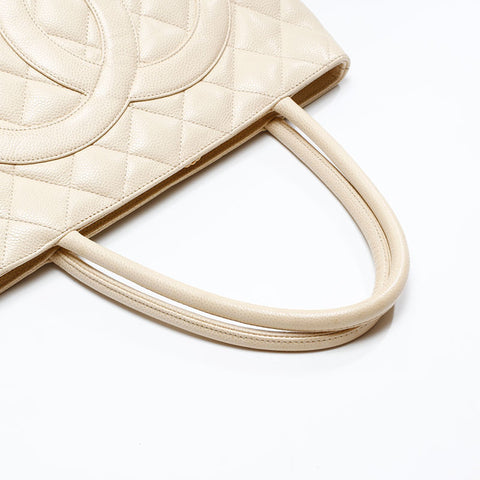 CHANEL 6th series 2000-2002 Replica Tote Large COCO Mark Tote Bag beige WS20884