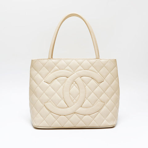 CHANEL 6th series 2000-2002 Replica Tote Large COCO Mark Tote Bag beige WS20884