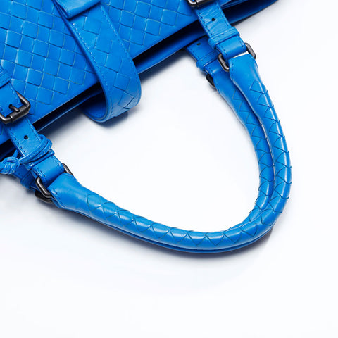 BOTTEGAVENETA ROME INTROCCIAT Handbag blue WS20887