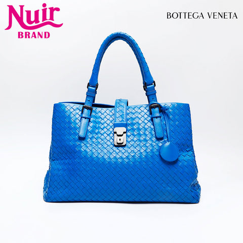 BOTTEGAVENETA ROME INTROCCIAT Handbag blue WS20887