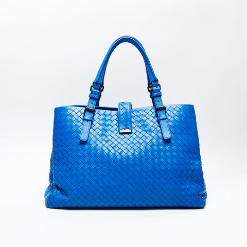 BOTTEGAVENETA ROME INTROCCIAT Handbag blue WS20887