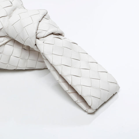 BOTTEGAVENETA TWIST INTRECCIATO Handbag white WS20889