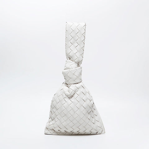 BOTTEGAVENETA TWIST INTRECCIATO Handbag white WS20889