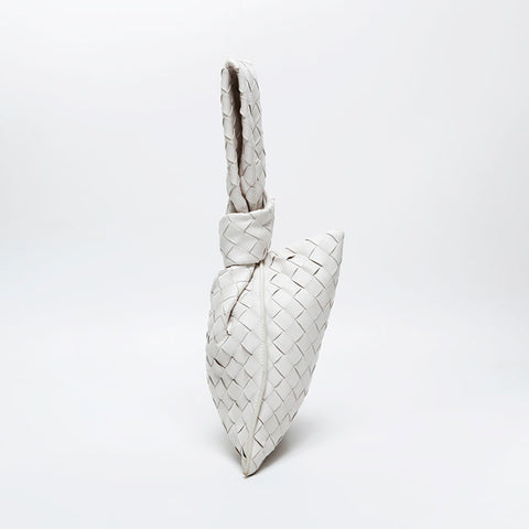 BOTTEGAVENETA TWIST INTRECCIATO Handbag white WS20889