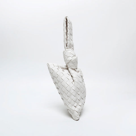 BOTTEGAVENETA TWIST INTRECCIATO Handbag white WS20889