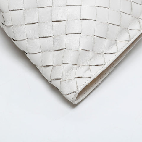 BOTTEGAVENETA TWIST INTRECCIATO Handbag white WS20889