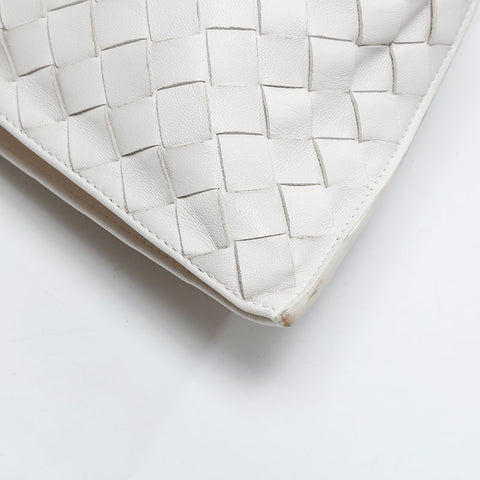 BOTTEGAVENETA TWIST INTRECCIATO Handbag white WS20889