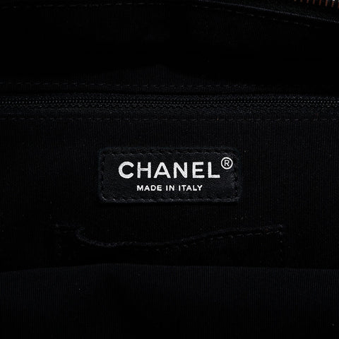 CHANEL 21st Series 2015-2016 Leather Chain Matelasse Backpack Â· Daypack gray WS20893
