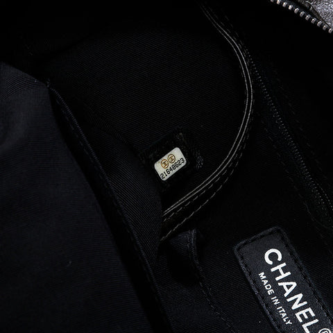 CHANEL 21st Series 2015-2016 Leather Chain Matelasse Backpack Â· Daypack gray WS20893