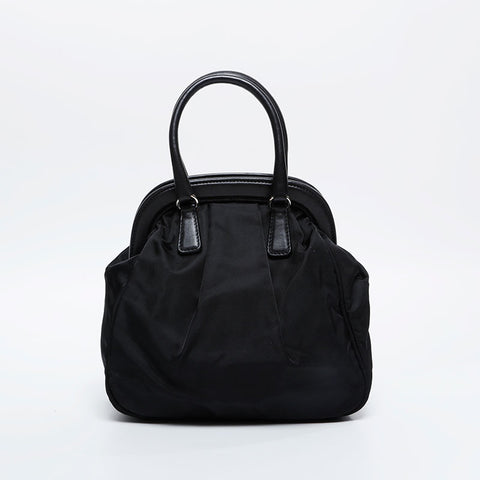 PRADA Nylon Bear Bijou Handbag black WS20896
